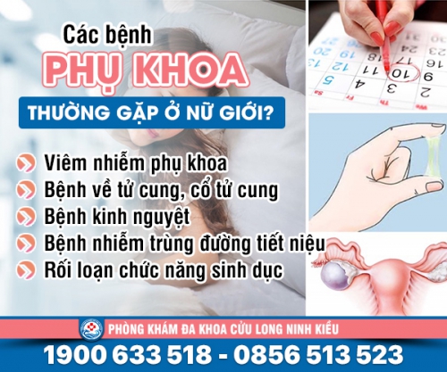 Tìm hiểu: Bệnh phụ khoa thường gặp ở nữ giới