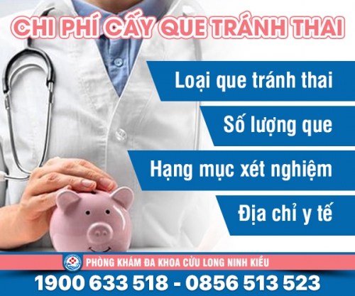 Cập nhật chi phí cấy que tránh thai