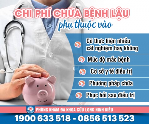 Chữa bệnh lậu hết bao nhiêu tiền? Bao nhiêu hợp lý
