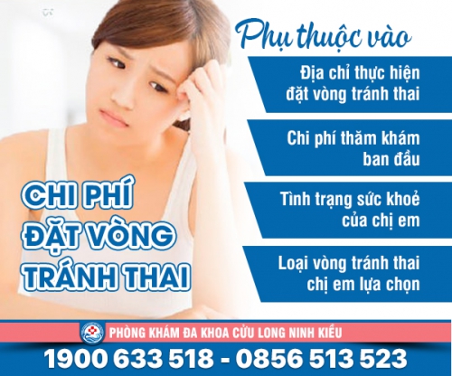 Tìm hiểu chi phí đặt vòng tránh thai bao nhiêu