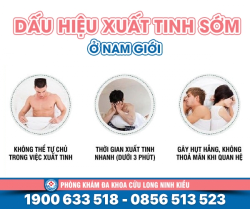 Biểu hiện của xuất tinh sớm - nam giới không thể bỏ qua