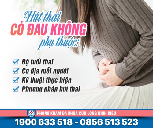 Giải đáp tường tận: Hút thai có đau không?