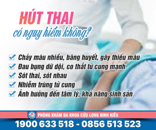 Sự thật: Hút thai có nguy hiểm không?