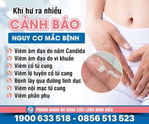 Thắc mắc: Khí hư ra nhiều là bệnh gì
