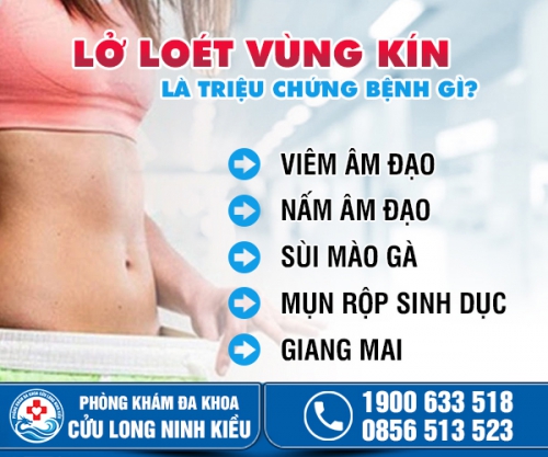 Lở loét vùng kín là gì?