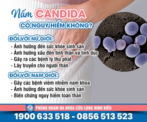 Giải đáp: Nấm Candida có nguy hiểm không