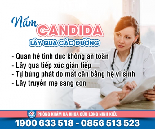 Bạn có biết: Nấm candida lây qua đường nào