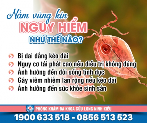 Lo lắng: nấm vùng kín có nguy hiểm không