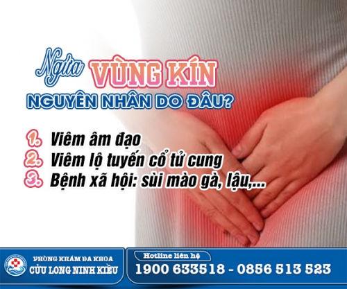 Tiết lộ: Nguyên nhân ngứa vùng kín nữ