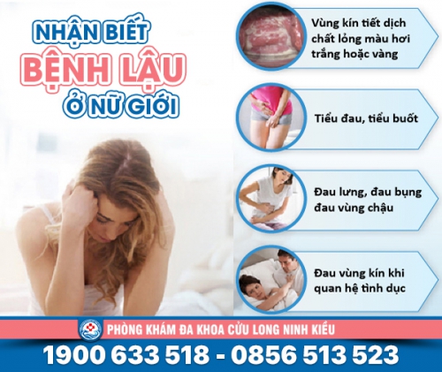 Bệnh lậu ở nữ giới có biểu hiện gì: Xem ngay