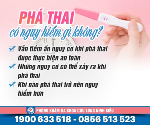 Phá thai có nguy hiểm gì không? Xem ngay những nguy cơ tiềm ẩn