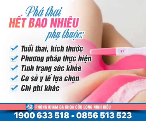 Băn khoăn: phá thai hết bao nhiêu tiền