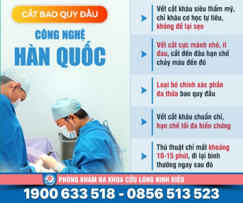 Cắt bao quy đầu dài - điều nam giới có thể chưa biết