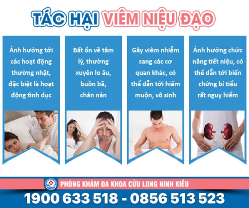 Thận trọng với biến chứng viêm niệu đạo