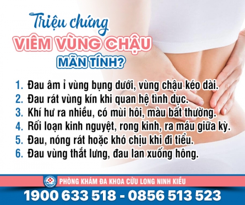 Cảnh báo: viêm vùng chậu mãn tính đừng chủ quan