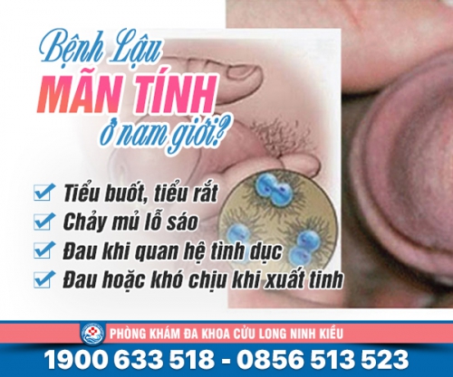 Bệnh lậu mãn tính ở nam giới và những thông tin cần biết