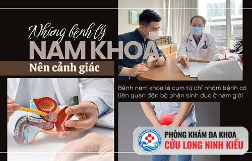 Điểm danh các bệnh nam khoa thường gặp kèm phương pháp chữa trị tối ưu