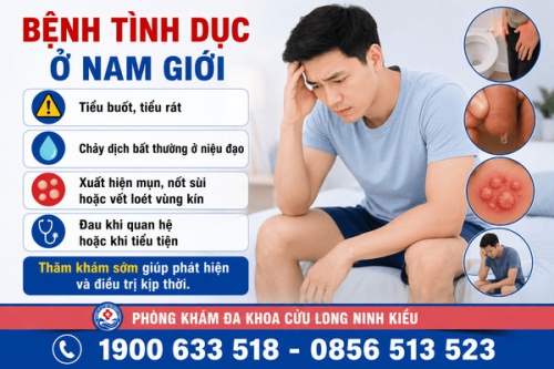 Bệnh tình dục ở nam giới là gì