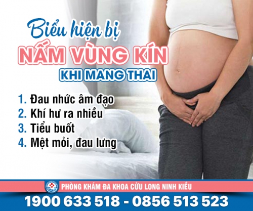 Bị nấm vùng kín khi mang thai mẹ bầu đừng chủ quan