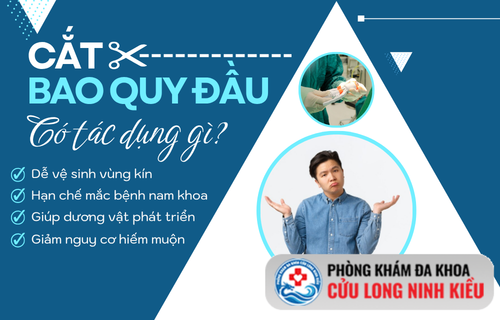 Cắt bao quy đầu - Bí quyết giúp nam giới tự tin và phong độ