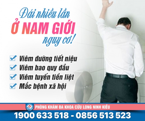Đái nhiều lần ở nam giới cảnh báo bệnh lý nguy hiểm