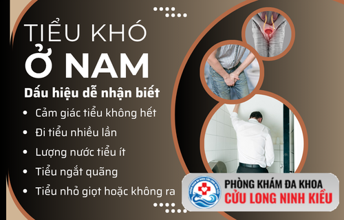 Tiểu khó ở nam là dấu hiệu gì? Đừng bỏ qua dấu hiệu cảnh báo bệnh sớm