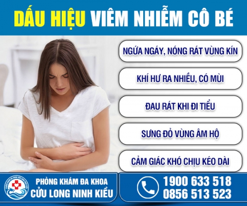 Viêm nhiễm cô bé – Cảnh báo bệnh phụ khoa không nên chủ quan