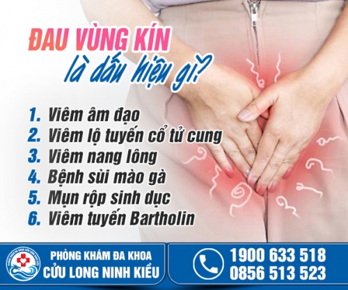 Đau vùng kín là dấu hiệu gì? Chị em đừng chủ quan!