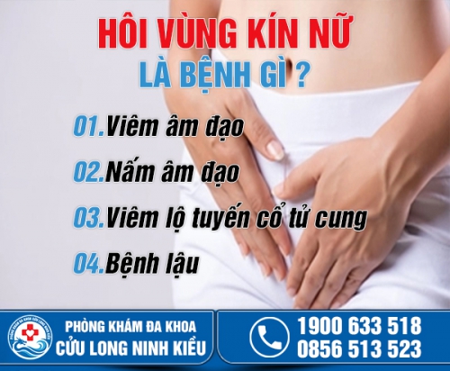 Hôi vùng kín nữ: Nguyên nhân, dấu hiệu nhận biết và cách chữa hiệu quả, an toàn