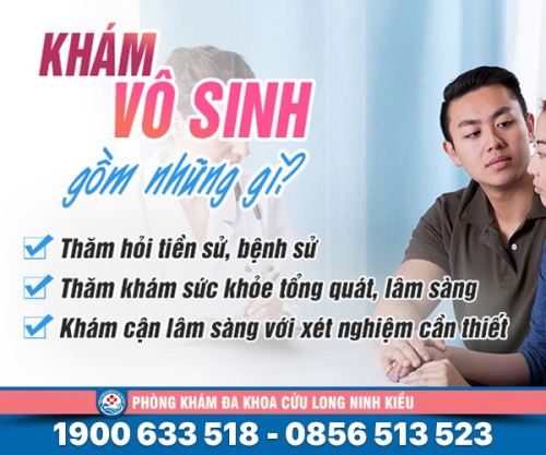 Khám vô sinh gồm những gì?