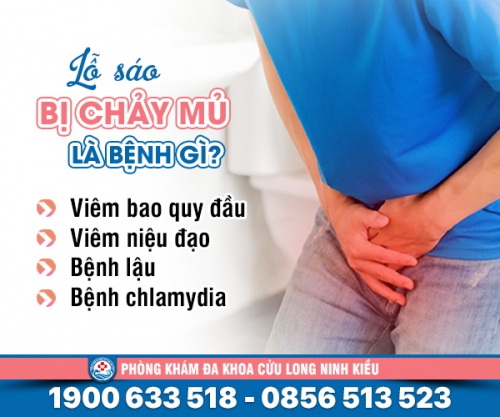 Lỗ sáo chảy mủ: Nguyên nhân và cách chữa hiệu quả