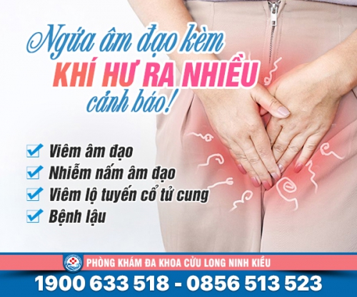 Ngứa âm đạo khí hư ra nhiều nguyên nhân do đâu? Cách chữa