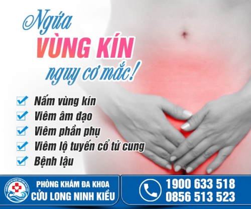 Nguyên nhân bị ngứa vùng kín là gì?