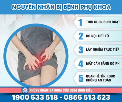 Chia sẻ: Nguyên nhân bị bệnh phụ khoa