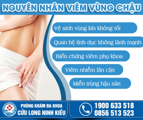 Chia sẻ nguyên nhân gây viêm vùng chậu để chị em phòng tránh