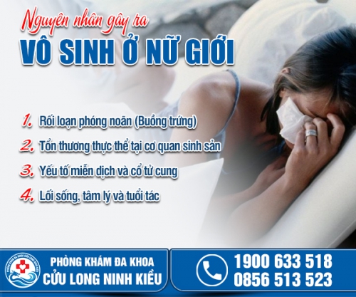 Bệnh vô sinh ở nữ giới: Chẩn đoán sớm để tăng cơ hội mang thai