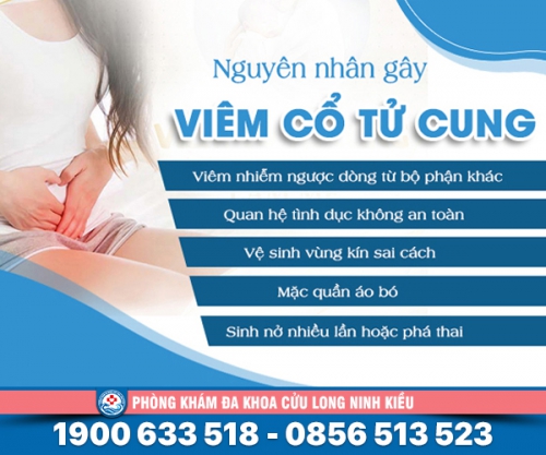 Nguyên nhân dẫn đến viêm cổ tử cung ở nữ giới
