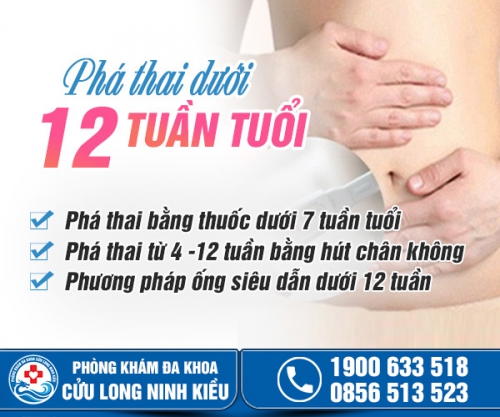 Bỏ thai dưới 12 tuần tuổi bằng cách nào an toàn?
