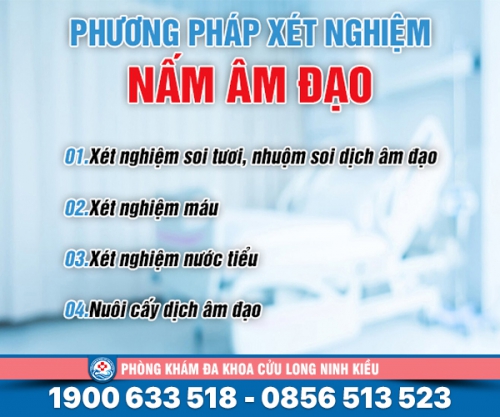 Xét nghiệm nấm âm đạo gồm những gì