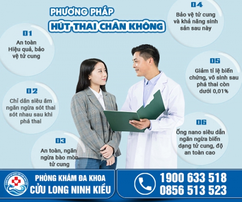Phương pháp nạo hút thai chân không là như thế nào?