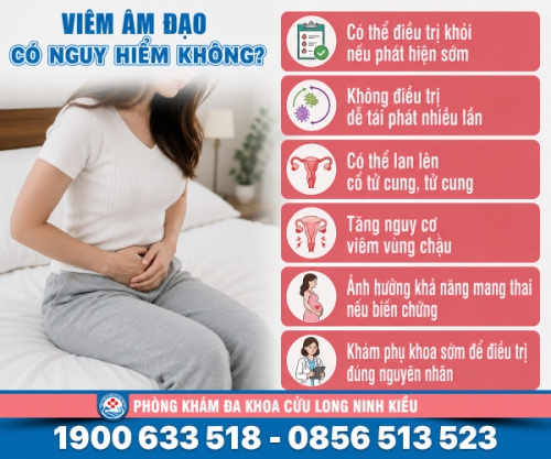 Lý giải: Bị viêm âm đạo có sao không
