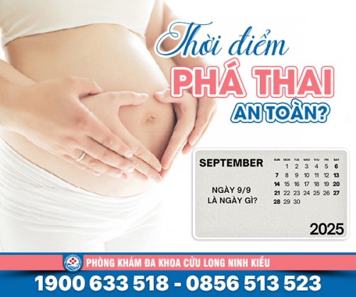 Thời điểm phá thai an toàn - tuần thai nào phù hợp