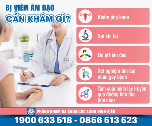 Giải đáp viêm âm đạo phải khám gì