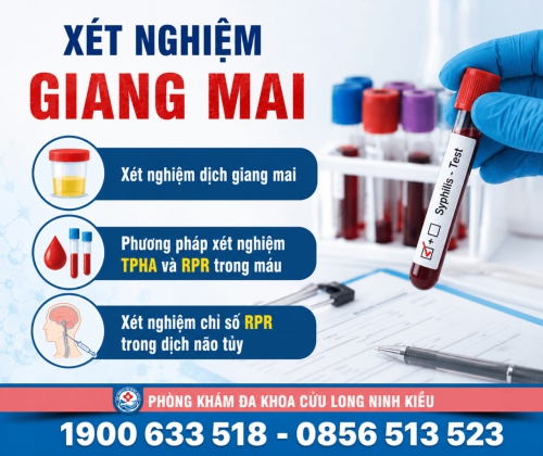 Tìm hiểu về xét nghiệm giang mai